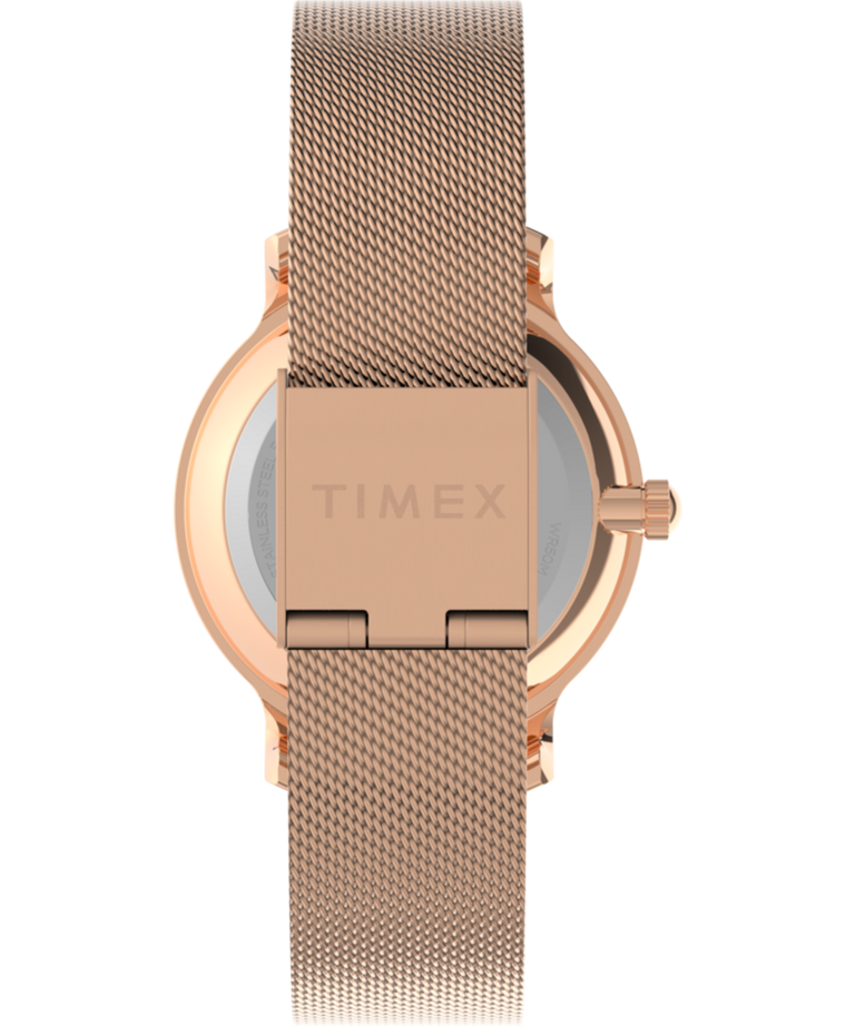 TW2V52800UK Timex Transcend x BCRF 31mm Stainless Steel Bracelet Watch strap image