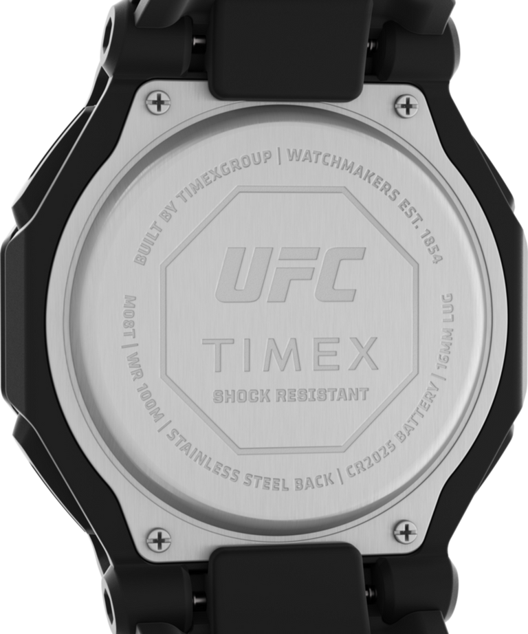 TW2V55200QY Timex UFC Colossus 45mm Resin Strap Watch caseback image