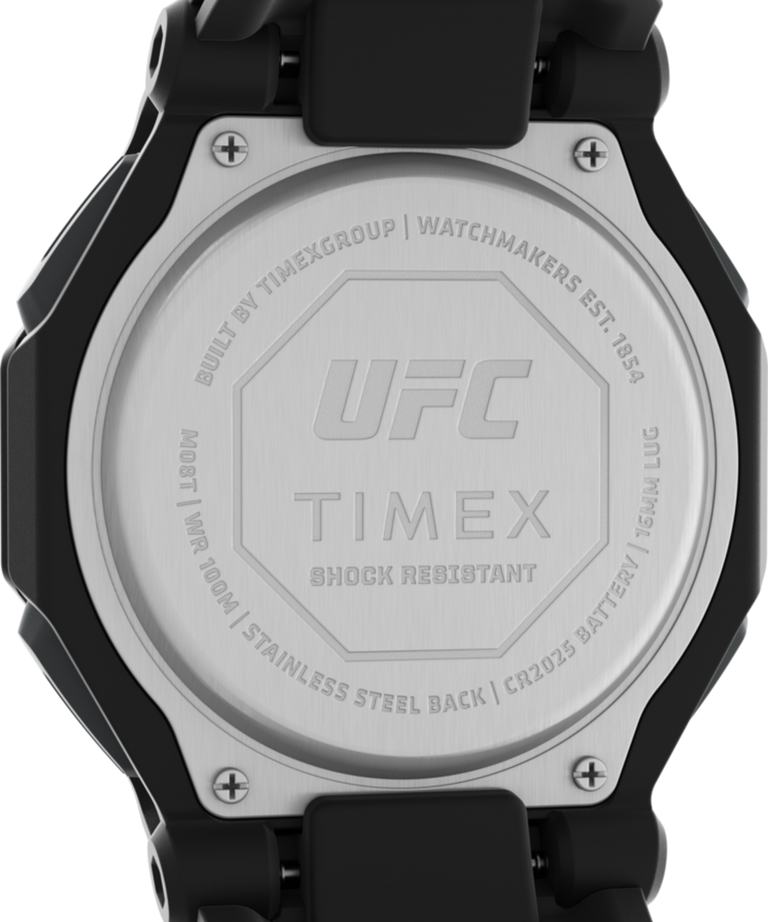 TW2V55300QY Timex UFC Colossus 45mm Resin Strap Watch caseback image