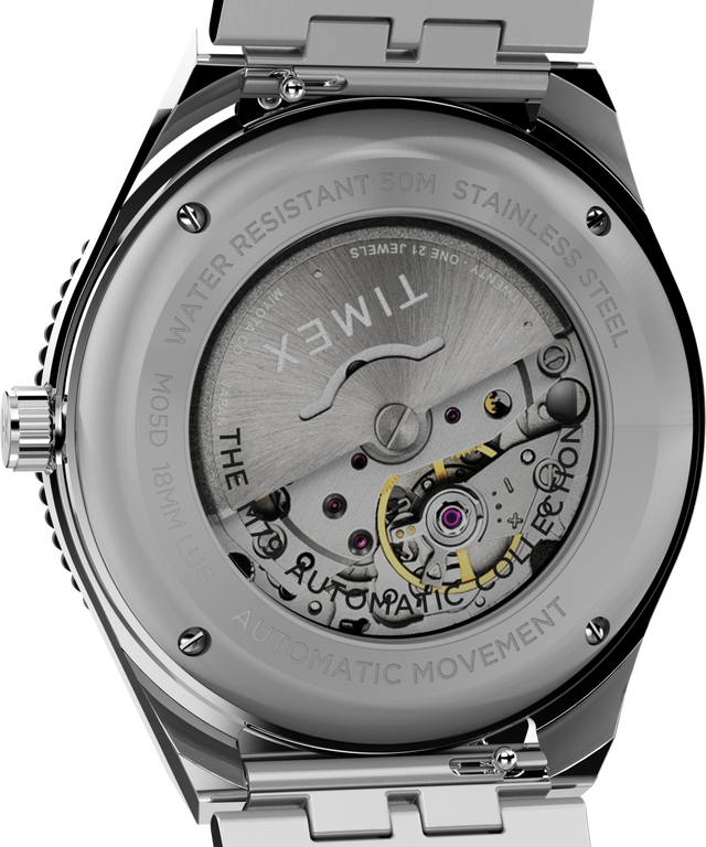 TW2V58800UK M79 Automatic 40mm Stainless Steel Bracelet Watch caseback image