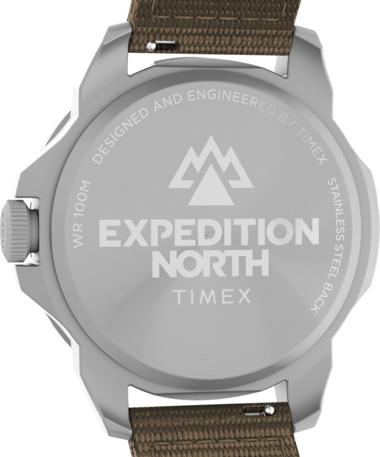 TW2V62400QY Expedition North® Ridge 43mm Recycled Materials Fabric Strap Watch caseback image