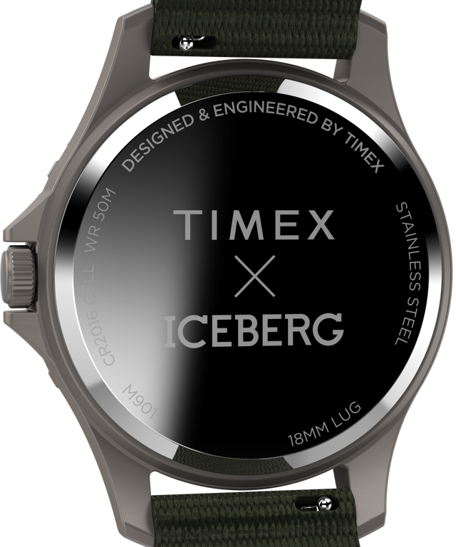 Timex Navi x Iceberg 38mm Fabric Strap Watch - TW2V62800 | Timex EU