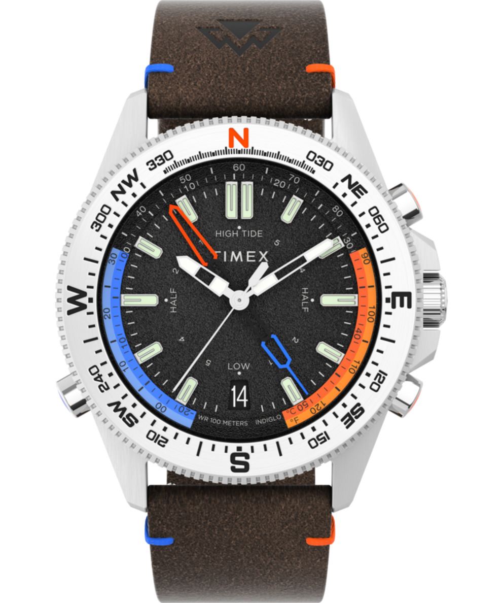TW2V64400QY Expedition North® Tide-Temp-Compass 43mm Eco-Friendly Leather Strap Watch primary image