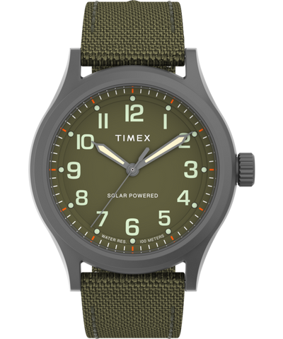 TW2V64700QY Expedition North® Sierra Solar 41mm Eco-Friendly Fabric Strap Watch primary image