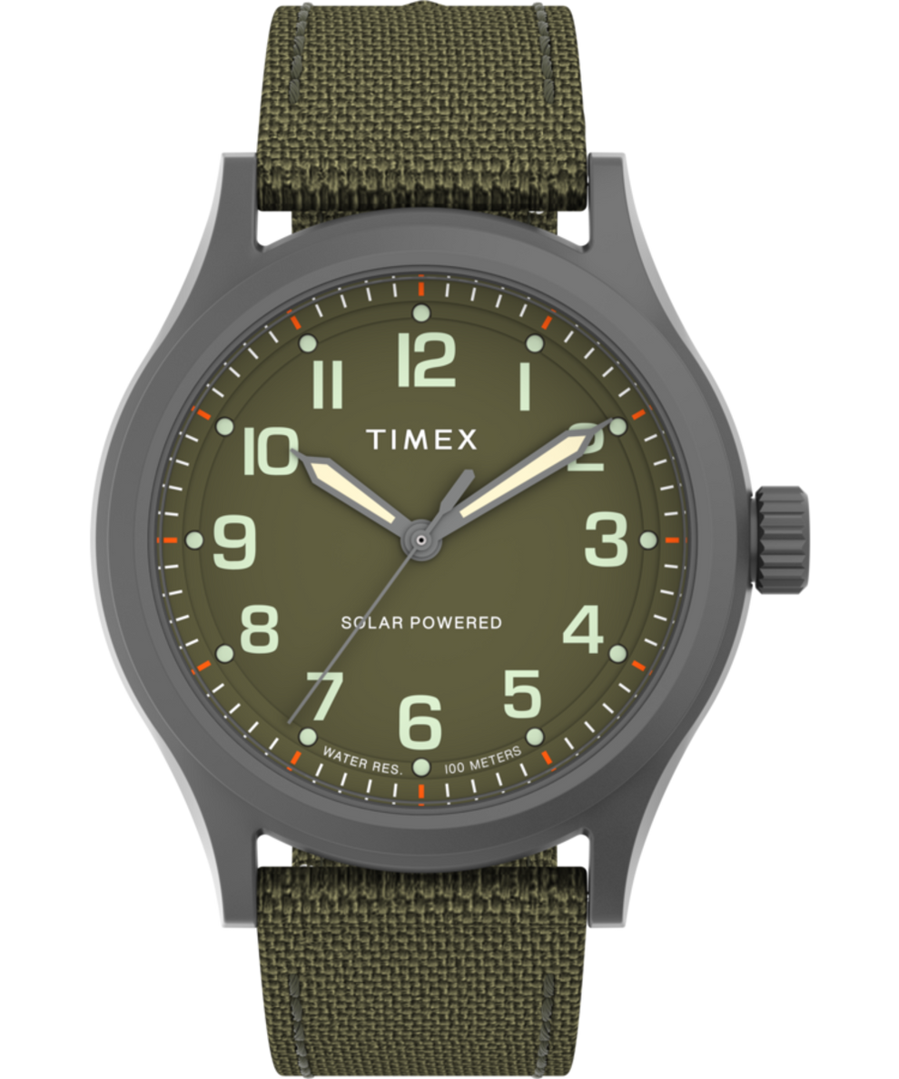 TW2V64700QY Expedition North® Sierra Solar 41mm Eco-Friendly Fabric Strap Watch primary image