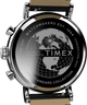 TW2V71000UK Timex Standard Chronograph 41mm Eco-Friendly Leather Strap Watch caseback image