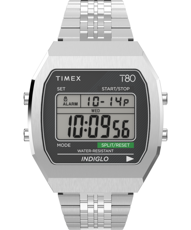TW2V74200U8 Timex T80 Steel 36mm Stainless Steel Bracelet Watch primary image