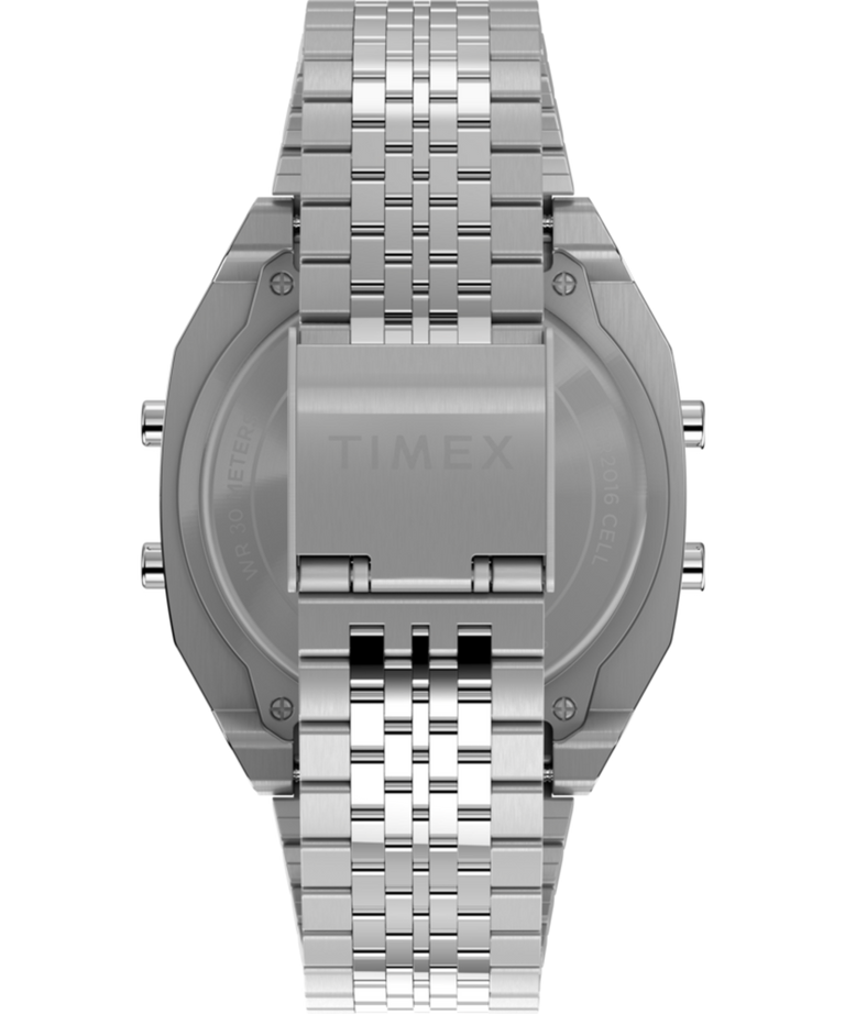TW2V74200U8 Timex T80 Steel 36mm Stainless Steel Bracelet Watch strap image