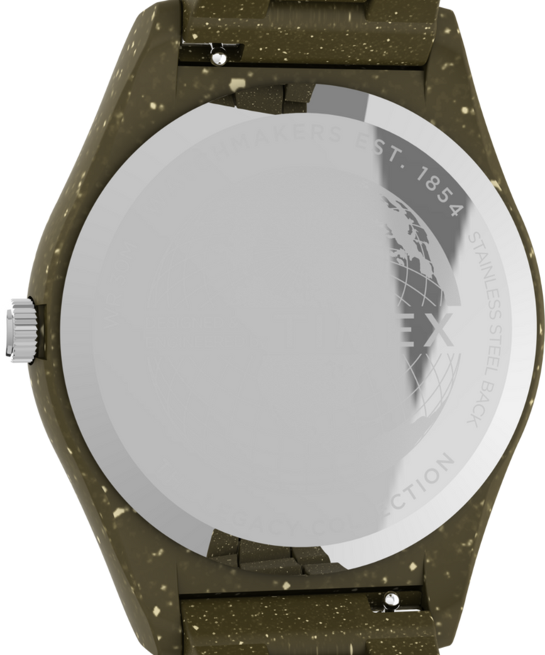 TW2V77100QY Legacy Ocean 42mm Recycled Plastic Bracelet Watch caseback image