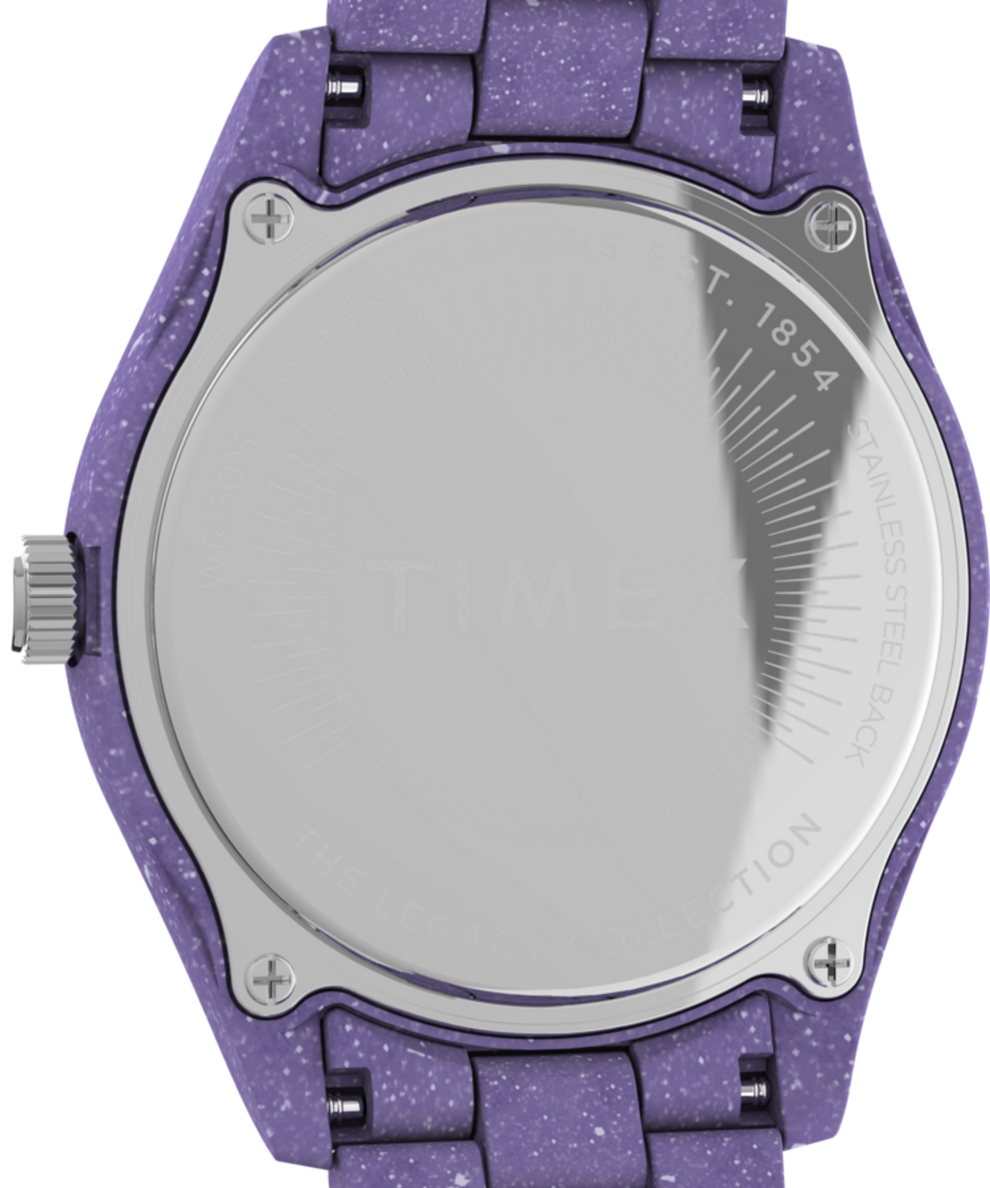 TW2V77300QY Legacy Ocean 37mm Recycled Plastic Bracelet Watch caseback image