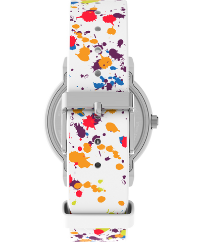 TW2V776006B Timex X Peanuts Rainbow Paint 36mm Silicone Strap Watch strap image