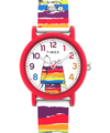 TW2V777006B Timex X Peanuts Rainbow Paint 36mm Silicone Strap Watch primary image