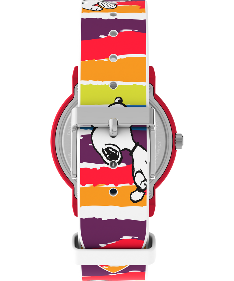 TW2V777006B Timex X Peanuts Rainbow Paint 36mm Silicone Strap Watch strap image