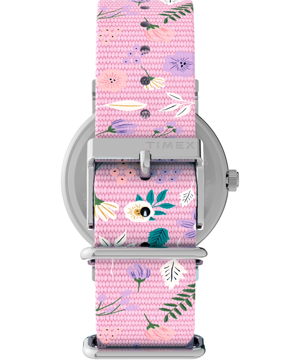TW2V778000B Timex Weekender X Peanuts In Bloom 38mm Fabric Strap Watch strap image