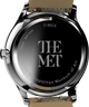 TW2W25100 Timex x The MET Van Gogh 40mm Leather Strap Watch Caseback Image