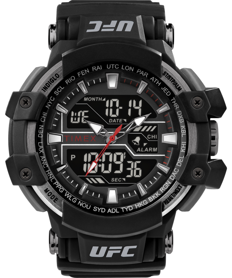 TW5M51800QY Timex UFC Combat 53mm Resin Strap Watch primary image