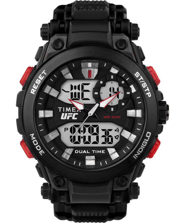 TW5M52800QY Timex UFC Impact 50mm Resin Strap Watch primary image