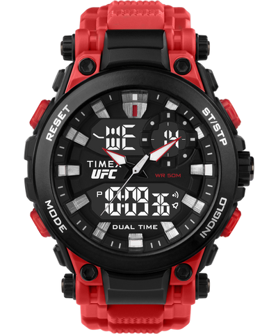 TW5M53000QY Timex UFC Impact 50mm Resin Strap Watch primary image