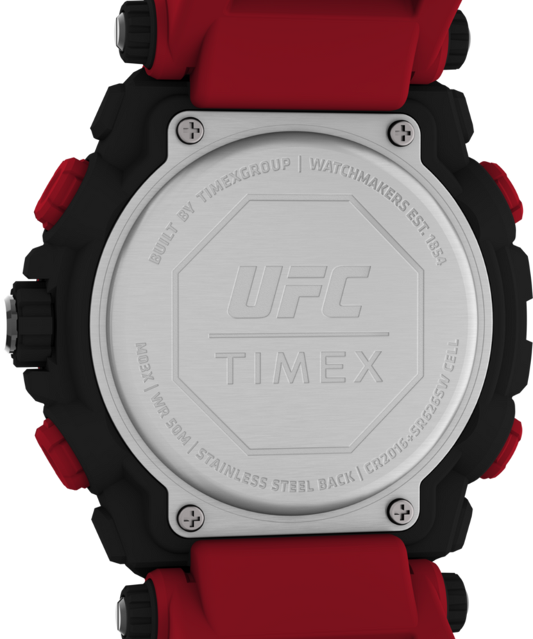 TW5M53000QY Timex UFC Impact 50mm Resin Strap Watch caseback image
