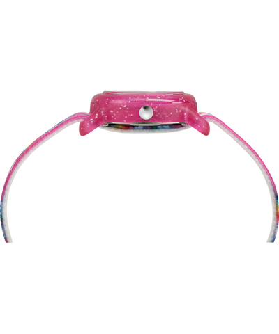 TW7C25500YN TIMEX TIME MACHINES® 29mm Rainbow Unicorn Pink Elastic Fabric Kids Watch profile image